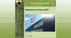 Desktop Screenshot of hf-vesterled.dk