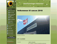 Tablet Screenshot of hf-vesterled.dk